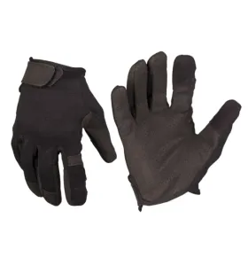 Mil-tec Touch taktické rukavice, černé - S