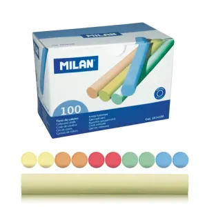 MILAN - Křída kulatá barevná 100 ks #1659152