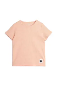 Dětské tričko Mini Rodini růžová barva