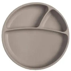 MINIKOIOI Dělený silikonový s přísavkou - Grey