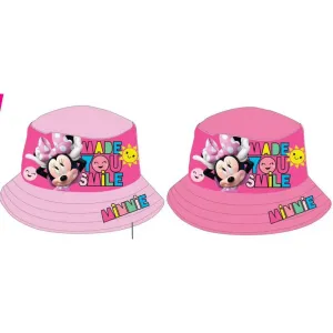 Minnie Mouse - licence Dívčí klobouček - Minnie Mouse 373, světle růžová Barva: Růžová světlejší, Velikost: velikost 54