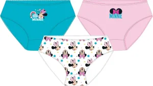 Minnie Mouse - licence Dívčí kalhotky - Minnie Mouse 52339866, růžová/ tyrkysová/ bílá Barva: Mix barev, Velikost: 104-110