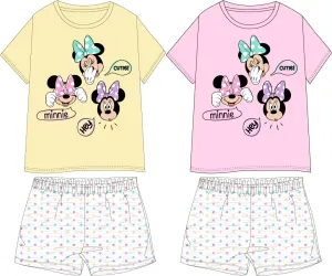 Minnie Mouse - licence Dívčí pyžamo - Minnie Mouse 5204A385, žlutá Barva: Žlutá, Velikost: 110