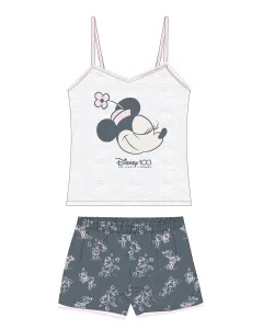 Minnie Mouse - licence Dívčí pyžamo - Minnie Mouse 5204B173, šedá Barva: Šedá, Velikost: 140