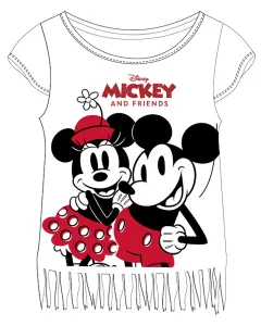 Minnie Mouse - licence Dívčí tričko - Minnie Mouse 52029474, bílá Barva: Bílá, Velikost: 140