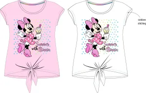 Minnie Mouse - licence Dívčí tričko - Minnie Mouse 52029475, růžová Barva: Růžová, Velikost: 128