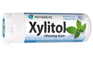 Miradent Xylitol žvýkačky PEPPERMINT 30 ks