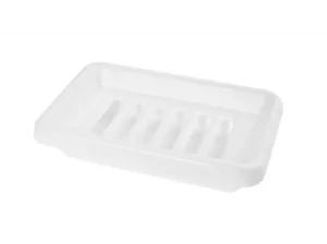 PROHOME - Mýdlenka s podložkou plastová 2,5x8,5cm