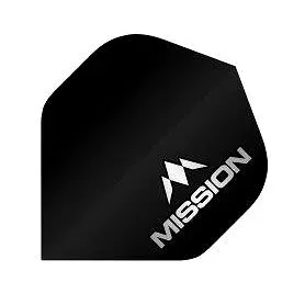 Mission Letky Logo - Black/Grey F2506
