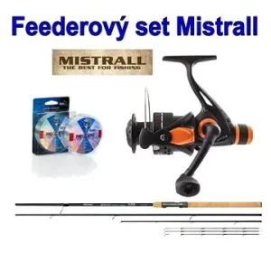 Mistrall Feederový set Stratus Method Feeder 3,3m 60g + vlasec ZDARMA