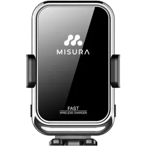 Misura MA04 - Držák mobilu do auta s bezdrátovým QI.03 nabíjením SILVER
