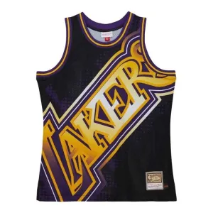 Mitchell & Ness tank top Los Angeles Lakers Big Face 7.0 Fashion Tank black #6137647