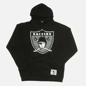 Mitchell & Ness sweatshirt Oakland Raiders NFL Team Logo Hoody black #5300035