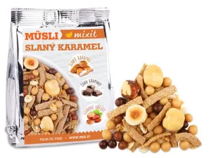 Mixit Pečený Mixit - Slaný karamel & lískové oříšky do kapsy 1 ks, 60 g