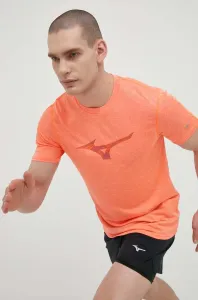 Běžecké tričko Mizuno Core RB oranžová barva, s potiskem
