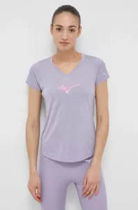 Běžecké tričko Mizuno Impulse Core RB fialová barva