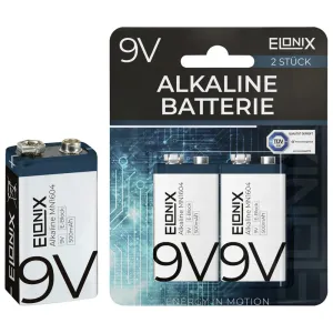 Baterie Alkaline 9v, 2 V Bal