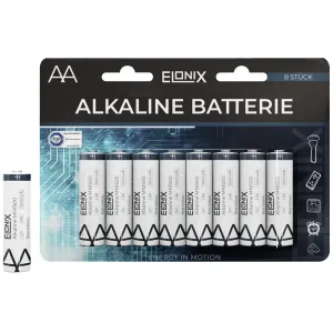 Baterie Alkaline Lr6 Aa, 8 Ks/bal
