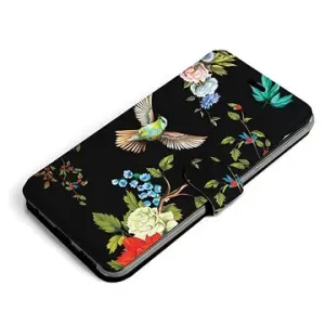 Mobiwear Flip pouzdro pro Xiaomi 11 Lite 5G NE - VD09S Ptáčci a květy