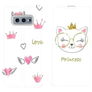 Flipové pouzdro na mobil Samsung Galaxy S10e - MH03S Kočička princess