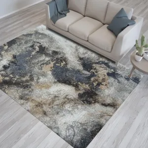 Designový koberec s abstraktním vzorem #5238329