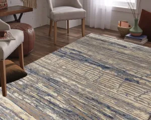 Designový vícebarevný koberec