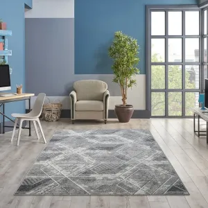 Dizajnový koberec s geometrickým vzorom #2134491