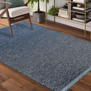 Kvalitní modrý koberec do obývacího pokoje #2133826