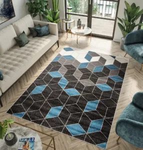 Moderní koberec s geometrickým vzorem #5621453