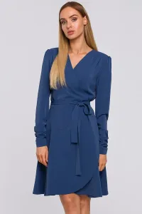 Modré šaty MOE M487 #1822890