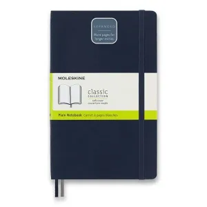 Zápisník Moleskine Expanded VÝBĚR BAREV - měkké desky - L, čistý 1331/112717 - modrý + 5 let záruka, pojištění a dárek ZDARMA