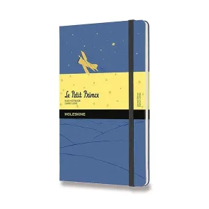 Zápisník Moleskine Le Petit Prince MODRÝ - tvrdé desky - L, linkovaný LEPP03QP060B - 1331/1917332 + 5 let záruka, pojištění a dárek ZDARMA