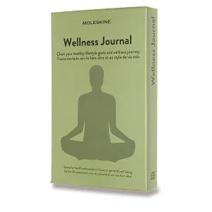 Zápisník Moleskine Passion Wellness Journal - tvrdé desky - L 1331/1517161 + 5 let záruka, pojištění a dárek ZDARMA