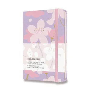 Zápisník Moleskine Sakura RŮŽOVÝ - tvrdé desky S - čistý 1331/1914111 + 5 let záruka, pojištění a dárek ZDARMA