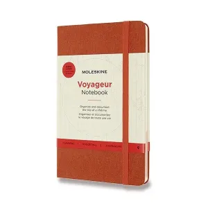 Zápisník Moleskine Voyageur - tvrdé desky - M 1331/1411206 + 5 let záruka, pojištění a dárek ZDARMA