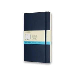 Zápisník Moleskine VÝBĚR BAREV - měkké desky - L, tečkovaný 1331/11274 - Zápisník Moleskine - měkké desky modrý + 5 let záruka, pojištění a dárek ZDARMA