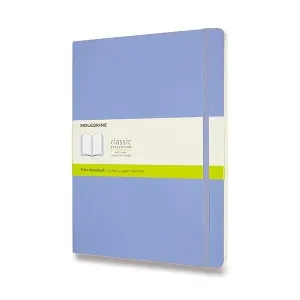 Zápisník Moleskine VÝBĚR BAREV - měkké desky - XL, čistý 1331/11291 - Zápisník Moleskine - měkké desky nebesky modrý + 5 let záruka, pojištění a dárek ZDARMA
