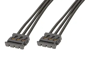 Molex 36920-0301 Cable Assy, 3Pos, Wtb Rcpt-Rcpt, 100Mm