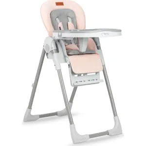 MoMi - Dětská jídelní židlička Wood YUMTIS pink