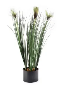 Mondex Umělá květina GRASS 64 cm zelená/hnědá