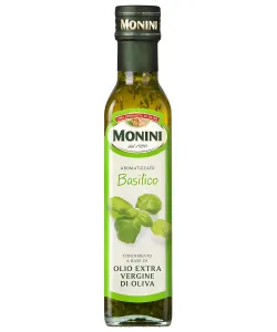 Monini Extra panenský olivový olej s příchutí Bazalka 250 ml