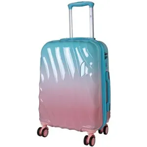 Monopol Velký kufr 77 cm Marbella Blue/Pink