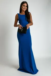 Tmavě modré šaty s volánem Robin #5828030