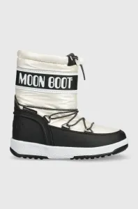 Dětské sněhule Moon Boot béžová barva #4298542