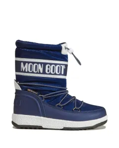 Dětské sněhule Moon Boot MOON BOOT JR BOY SPORT tmavomodrá barva #1590876
