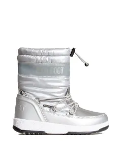 Moon Boot Sněhule dětské Stříbrná #1564333