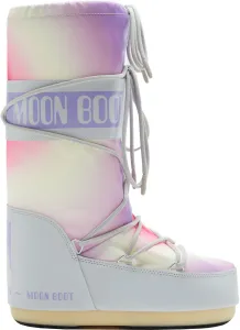 MOON BOOT-Icon Tie Dye glacier grey barevná 35/38