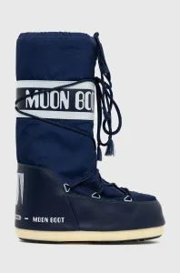 Kotníkové boty Moon Boot pánské, tmavomodrá barva