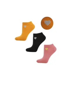 Moraj CSD240-052 Srdce A'3 Dámské kotníkové ponožky, 38-41, mix kolor