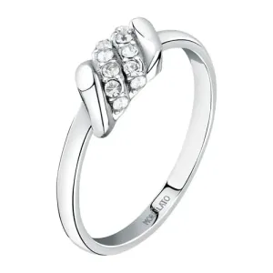 Morellato Ocelový prsten s krystaly Torchon SAWZ14 54 mm